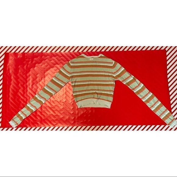 💥RVCA • Long sleeve knit crop top - Picture 2 of 5